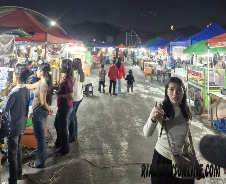 TBG Dumai Jadi Sentra Kuliner Akhir Pekan, Ratusan Pedagang Sambut Relokasi