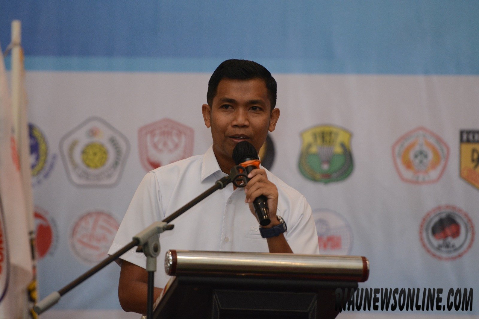 Dilantik Ketua KONI Riau, Abdul Kadir Jailani Nahkodai KONI Dumai