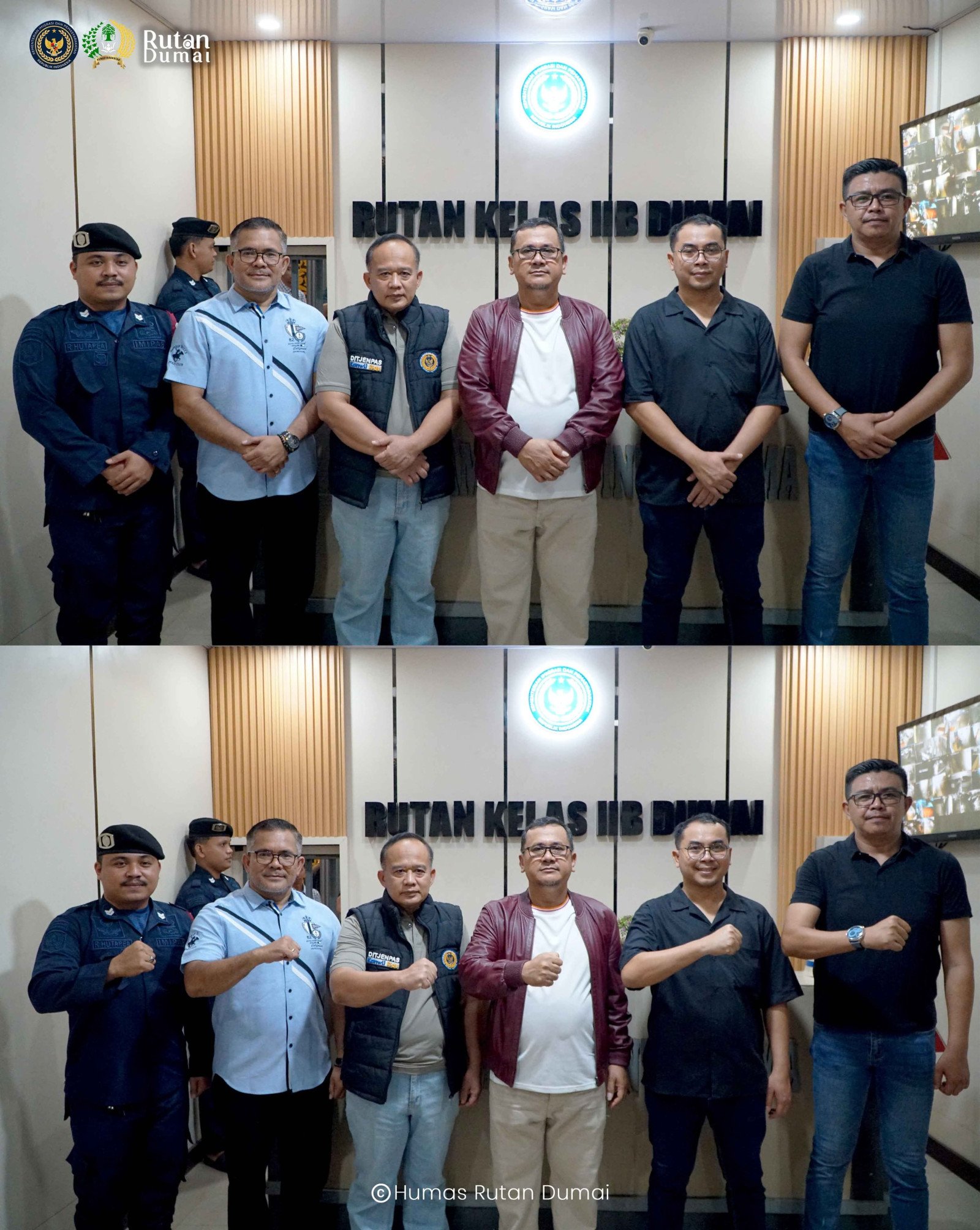 Pantau Pengamanan Malam Hari, Kakanwil Ditjenpas Riau Sambangi Rutan Dumai dan Sapa Warga Binaan