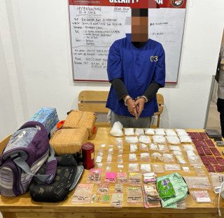 Polisi Sita Sabu dan Ganja dalam Jumlah Besar