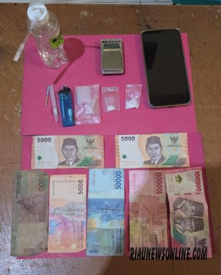 Pengedar Sabu Diduga Beraksi di Rambah Samo, Polisi Sita Sejumlah Barang Bukti