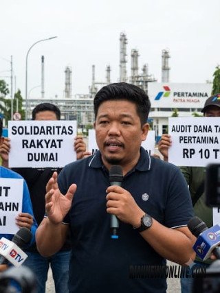 Anggaran Disebut Rp10 Triliun, Solidaritas Rakyat Minta Audit Total Turn Around RU Dumai