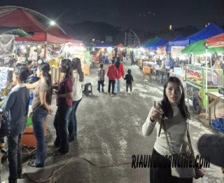 TBG Dumai Jadi Sentra Kuliner Akhir Pekan, Ratusan Pedagang Sambut Relokasi