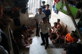 Keamanan hingga Hak WBP Jadi Perhatian, Rutan Dumai Lakukan Kontrol Hunian
